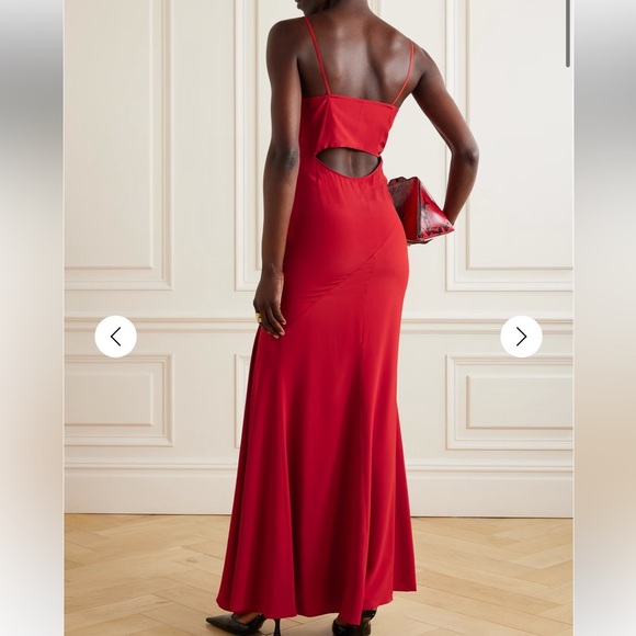 Isabel Marant Red Kapri Maxi Dress NWOT SZ 10 (42) - Picture 5 of 16